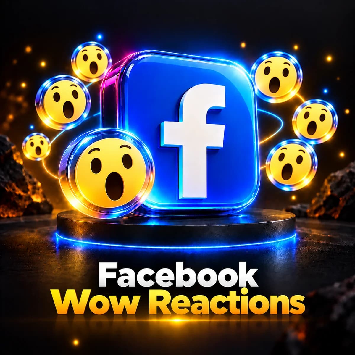 Facebook Wow Reactions