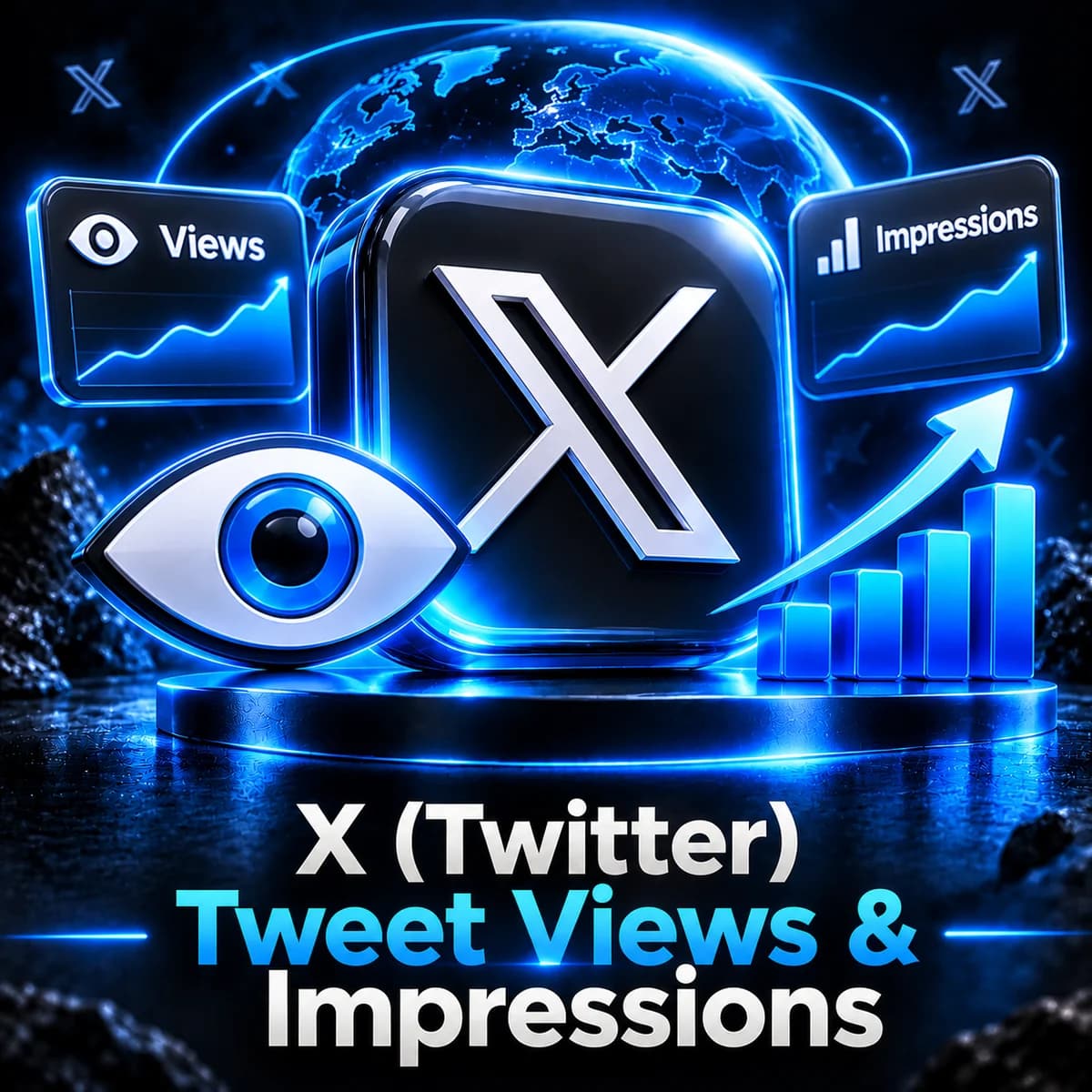 X (Twitter) Tweet Views & Impressions